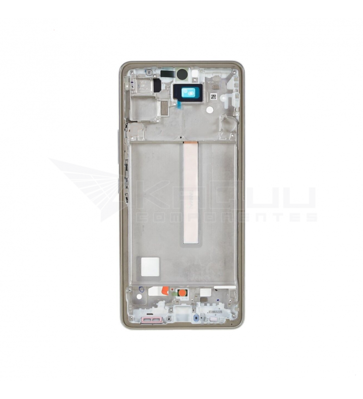 Carcasa Central Marco Intermedio Samsung Galaxy A53 A536B Plata Usado