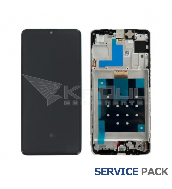 Pantalla Lcd Samsung Galaxy M55 SM-M556B Marco Negro GH-81-25791A Service Pack