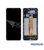 Pantalla Lcd para Samsung Galaxy A12 A125F Marco Negro Premium