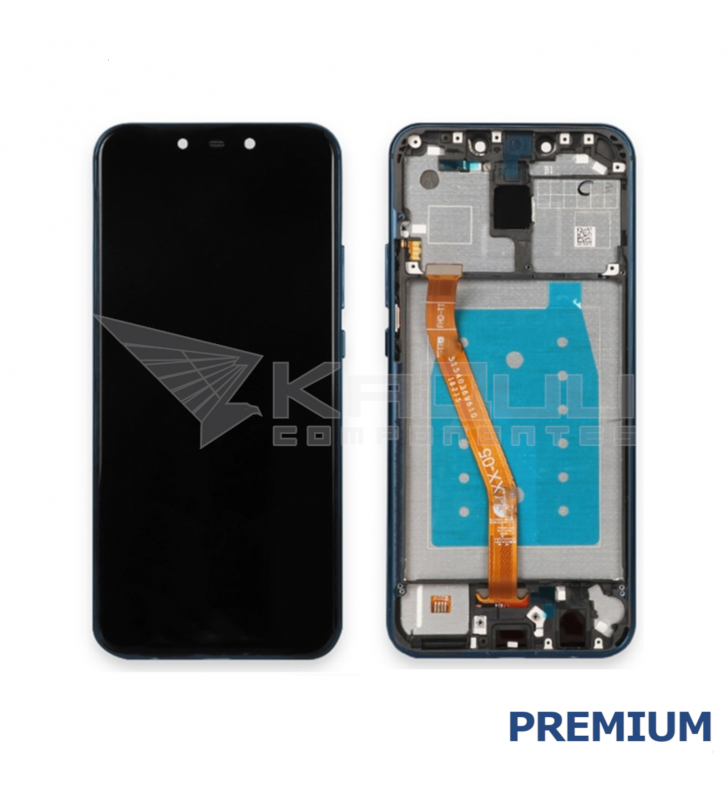 Pantalla Lcd para Huawei Mate 20 Lite SNE-LX1 Marco Azul Premium