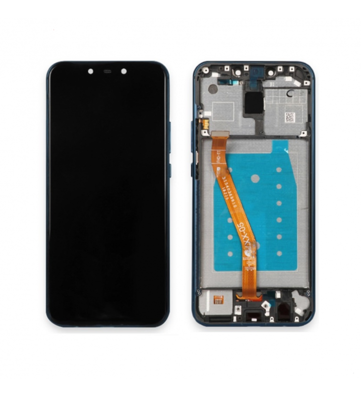 Pantalla Lcd para Huawei Mate 20 Lite SNE-LX1 Marco Azul Premium