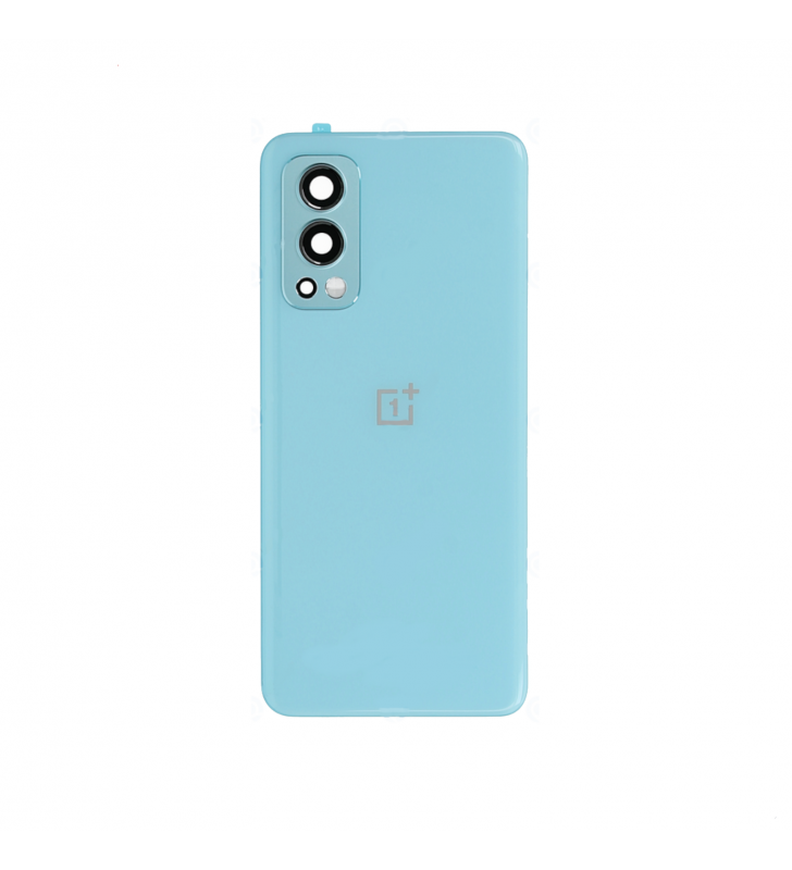 Tapa Batería Back Cover con Lente OnePlus Nord 2 DN2101 DN2103 Azul Premium