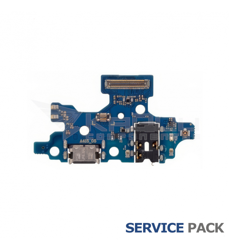 Flex Conector Carga Tipo C Samsung Galaxy A41 A415F GH96-13379A Service Pack
