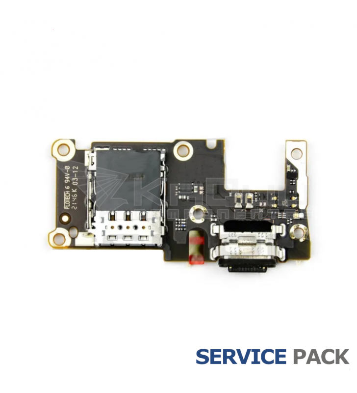 Flex Conector Carga Tipo C Xiaomi 11T 5G 21081111RG, 560001K11R00 Service Pack
