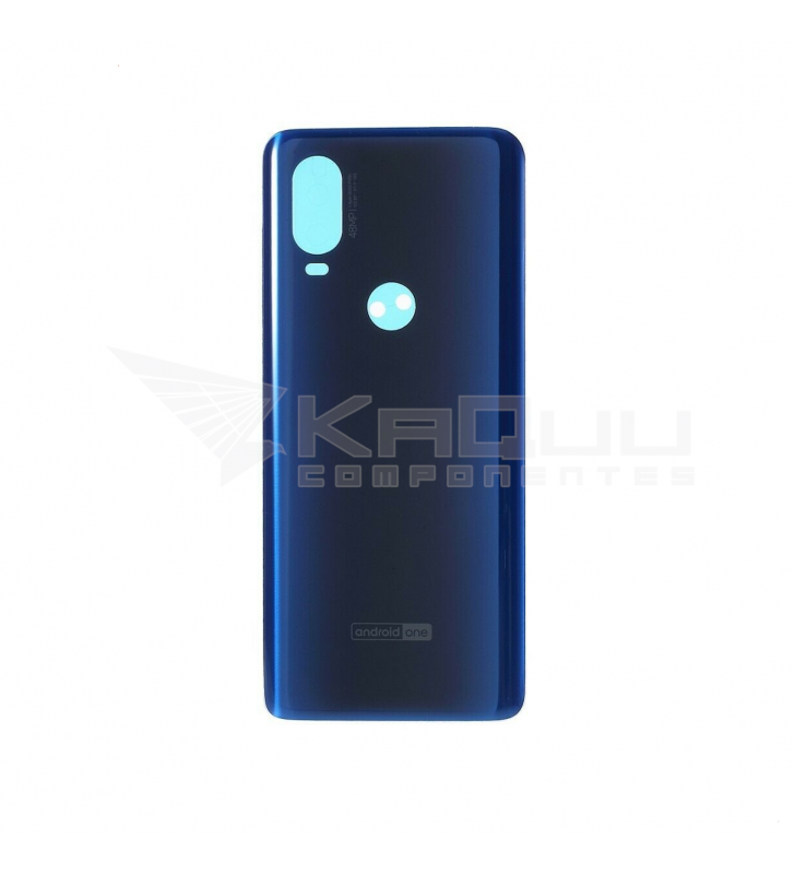 Tapa Batería Back Cover 48MP para Motorola Moto One Vision XT1970-2 XT-1970-3 Azul