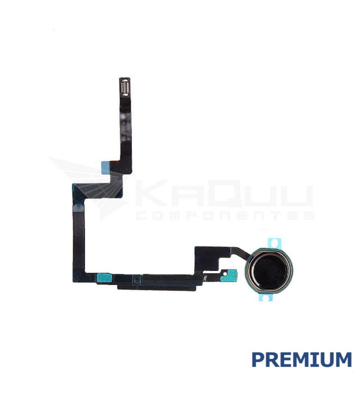 Flex Botón Home / Lector Huella para Ipad Mini 3 A1599 A1600 Negro Premium