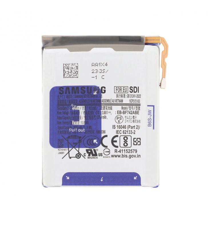 Batería Secundaria GH82-35024A EB-BF741ABE Samsung Galaxy Z Flip6 F741B 4000MAH Service Pack