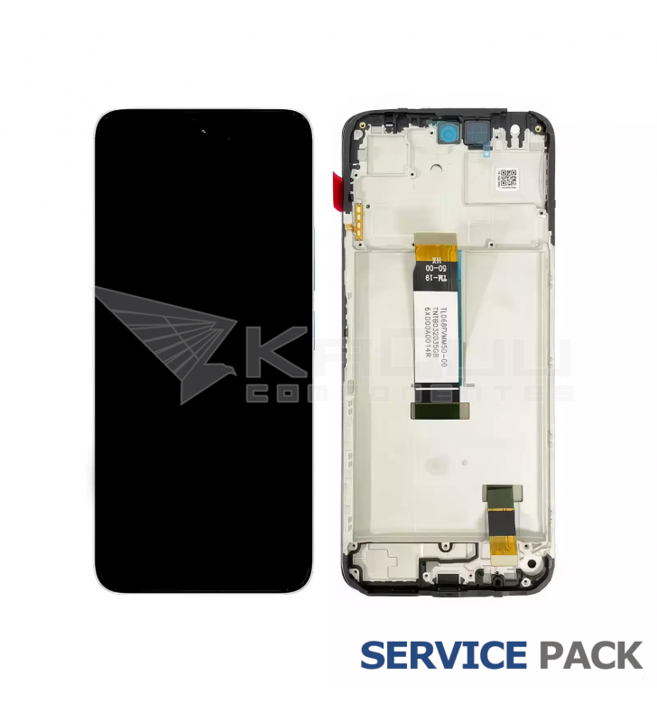 Pantalla Lcd Xiaomi Redmi 13 4G, Redmi 13 5G, Poco M6 4G Marco Negro 560001N19A00 Service Pack