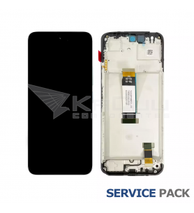 Pantalla Lcd Xiaomi Redmi 13 4G, Redmi 13 5G, Poco M6 4G Marco Negro 560001N19A00 Service Pack
