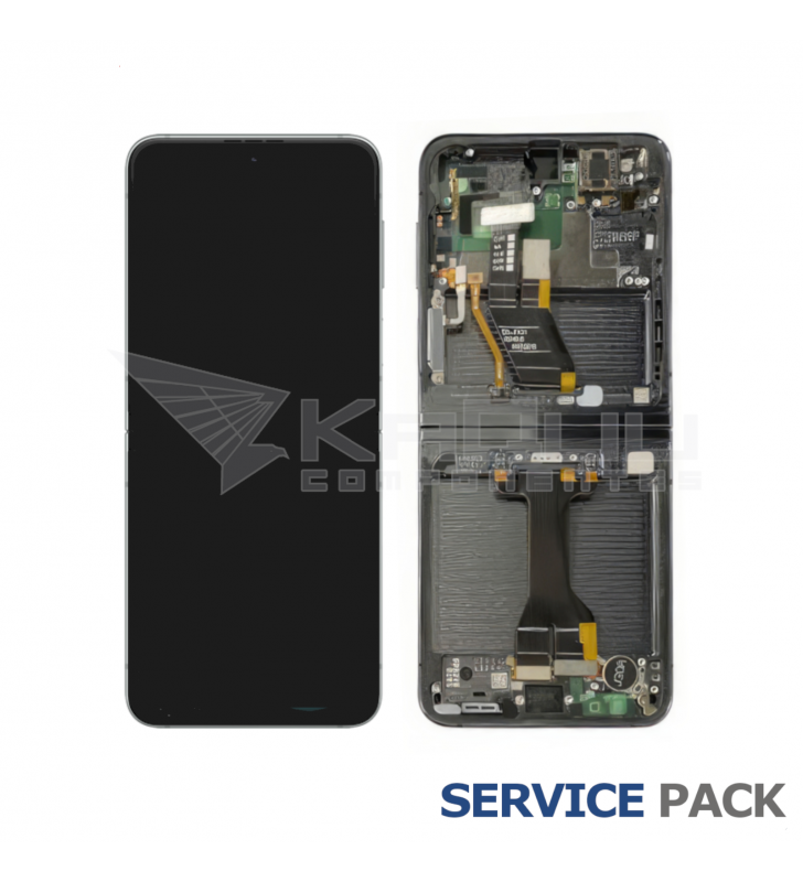 Pantalla Lcd Samsung Galaxy Z Flip5 SM-F731 Marco Grafito GH82-31827A Service Pack