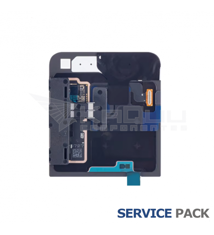 Tapa Trasera Lcd Samsung Galaxy Z Flip5 5G F731B Grafito GH97-29135A Service Pack