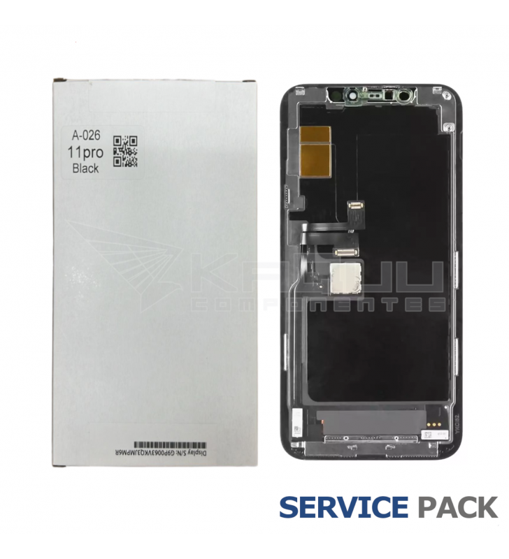 Pantalla Lcd iPhone 11 Pro Negro A2160 Service Pack
