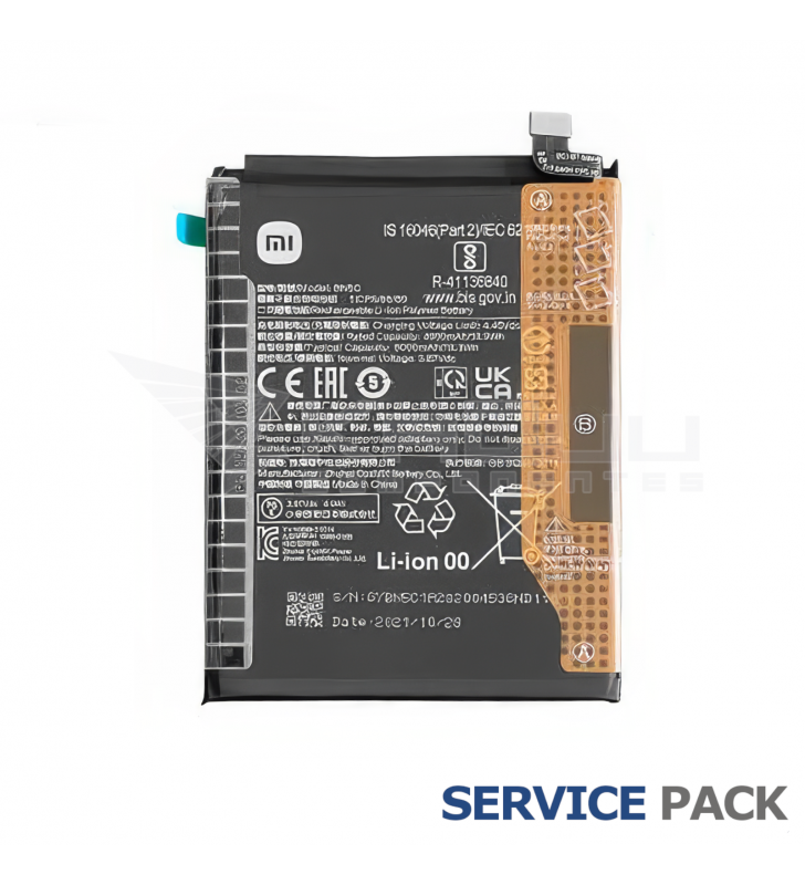 Batería BN5C 5000mAh Xiaomi Poco M4 Pro 5G 21091116AG 460200008V1Y Service Pack
