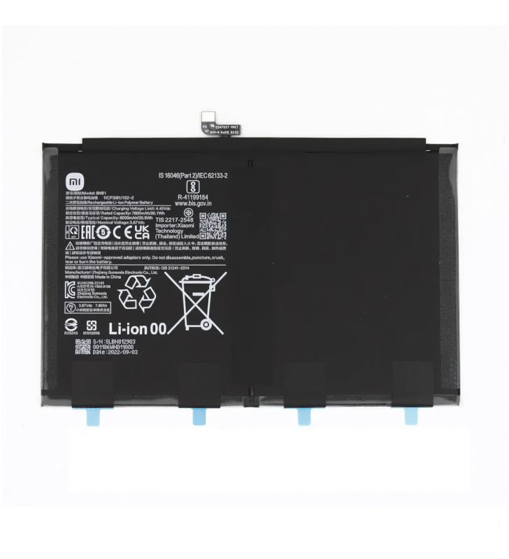 Batería BN81 8000mAh Xiaomi Redmi Pad 22081283G 1330101000107A Service Pack