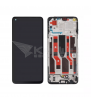 Pantalla Lcd para Oppo Reno7 Lite CPH2343, Reno7 Z 5G 2022 CPH2343, Reno8 Lite CPH2343 Marco Negro OLED
