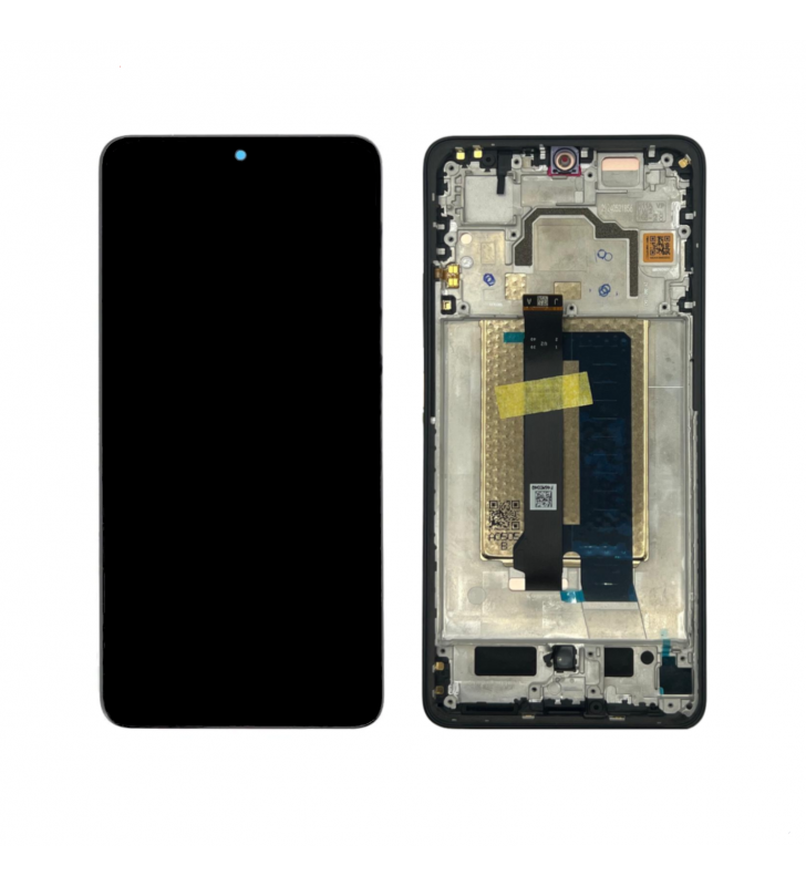 Pantalla Lcd Xiaomi Poco X6 Pro 2311DRK48G Marco Negro Boton Amarillo 560003N11A00 Service Pack