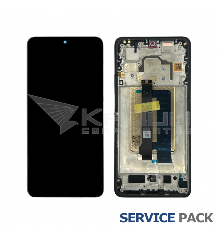 Pantalla Lcd Xiaomi Poco X6 Pro 2311DRK48G Marco Negro Boton Amarillo 560003N11A00 Service Pack