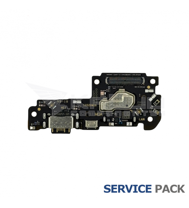 Conector Carga Tipo C Xiaomi Redmi Note 12 Pro 5G 22101316C 5600020M1600 Service Pack