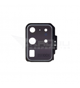 Embellecedor Cristal Cámara Lente Samsung Galaxy S20 Ultra G988F Gris