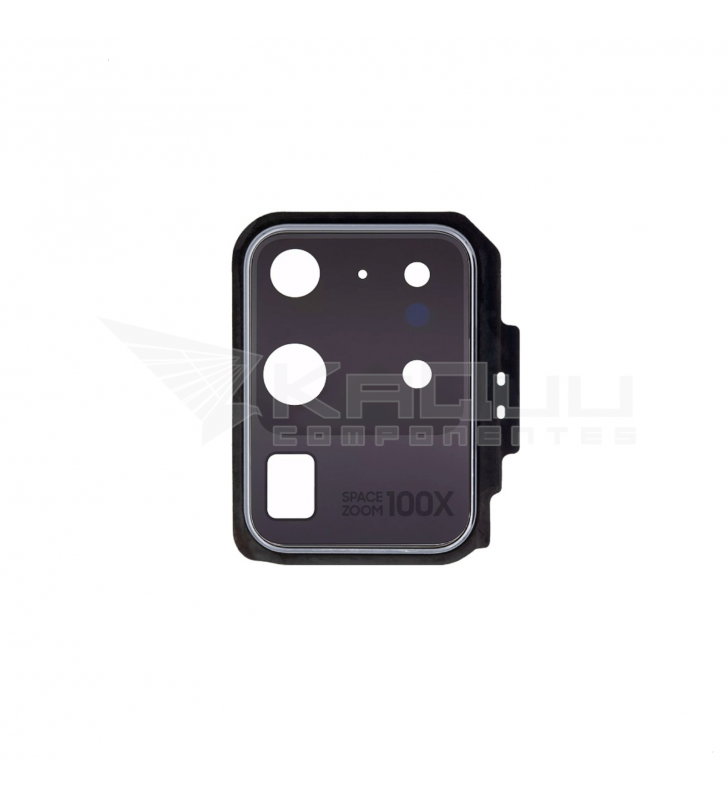 Embellecedor Cristal Cámara Lente Samsung Galaxy S20 Ultra G988F Gris