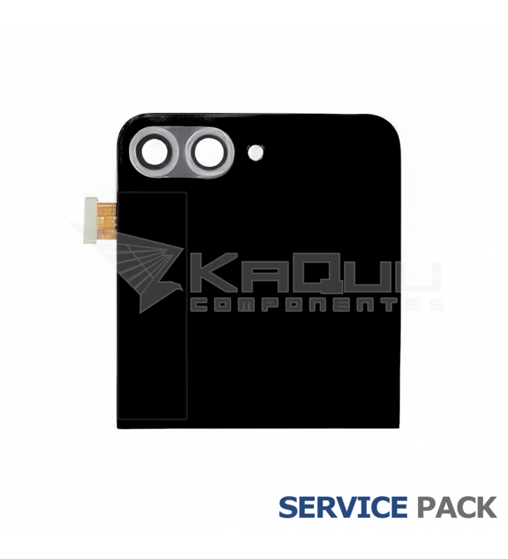 Tapa Trasera Lcd Samsung Galaxy Z Flip6 5G SM-F741B Plata GH97-30012A Service Pack