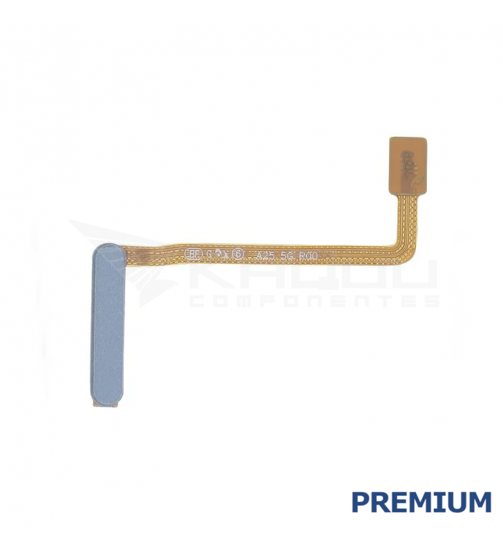 Flex Power Botón Encendido Huella para Samsung Galaxy A25 5G A256B Azul Premium