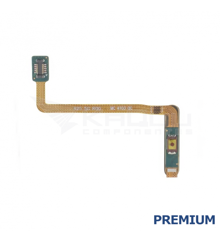 Flex Power Botón Encendido Huella para Samsung Galaxy A25 5G A256B Azul Premium