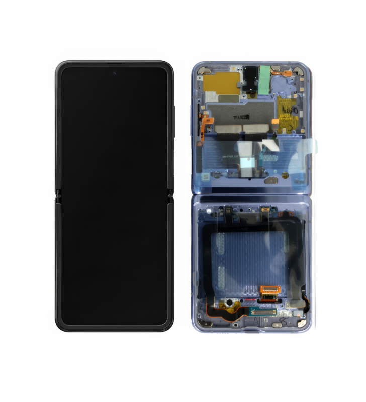 Pantalla Lcd Samsung Galaxy Z Flip SM-F700 Marco Púrpura GH82-22215B Service Pack