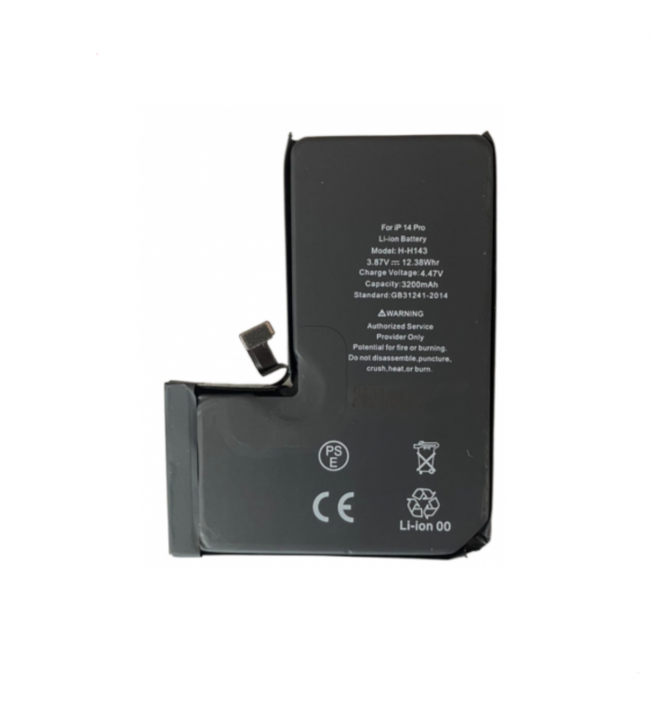 Bateria para iPhone 14 Pro A2890 3200mAh Premium