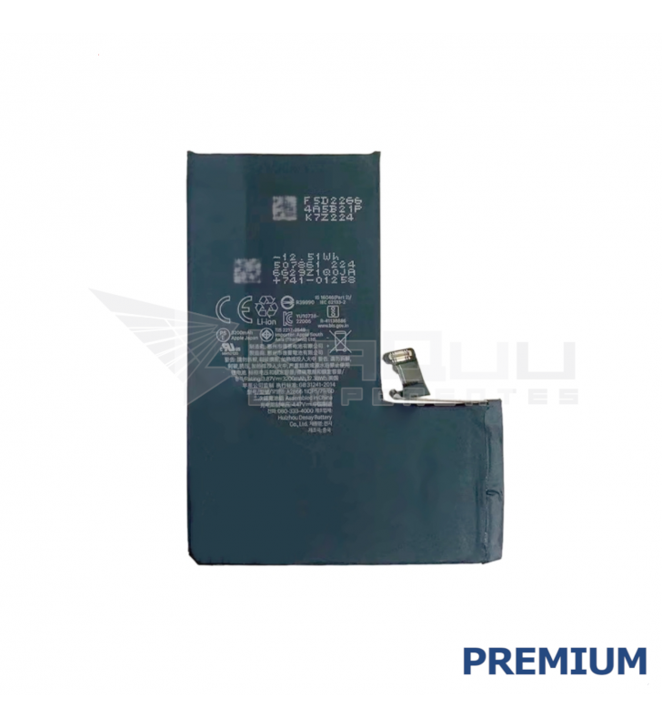 Bateria para iPhone 14 Pro A2890 3200mAh Premium