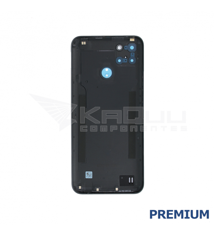 Tapa Trasera con Lente sin Botones para Realme C21Y RMX3261 RMX3263 Negro Premium