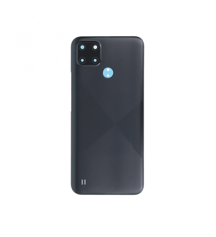 Tapa Trasera con Lente sin Botones para Realme C21Y RMX3261 RMX3263 Negro Premium