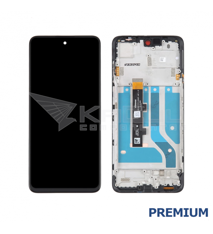 Pantalla Lcd para Motorola Moto Edge 20 Lite XT2139 Marco Negro Premium