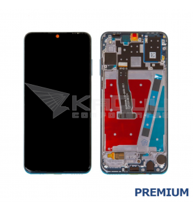 Pantalla Lcd para Huawei P30 Lite New Edition MAR-L21BX 48Mpx Marco Azul Premium