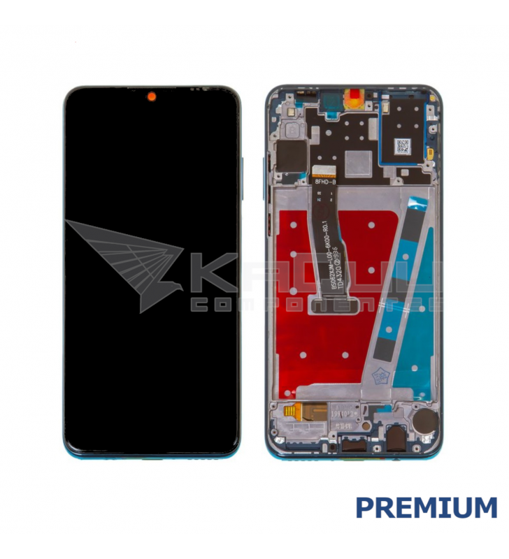 Pantalla Lcd para Huawei P30 Lite New Edition MAR-L21BX 48Mpx Marco Azul Premium