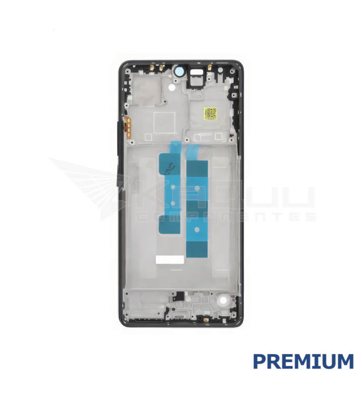 Chasis Marco Intermedio Lcd para Xiaomi Redmi Note 13 Pro 4G 23117RA68G Negro Premium