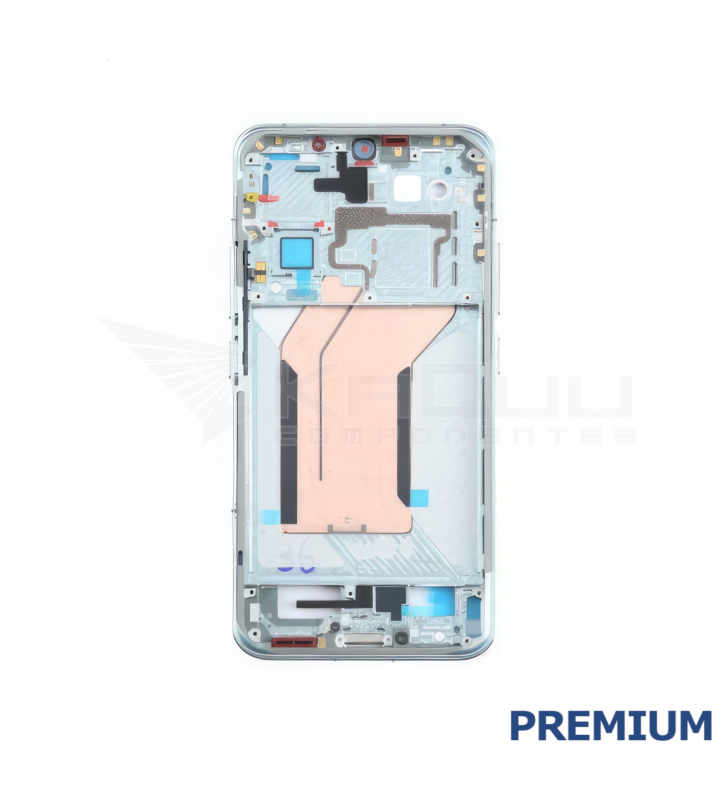 Chasis Marco Intermedio para Xiaomi 14 23127PN0CC Verde Premiun