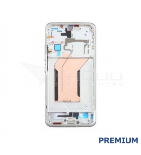 Chasis Marco Intermedio para Xiaomi 14 23127PN0CC Blanco Premiun