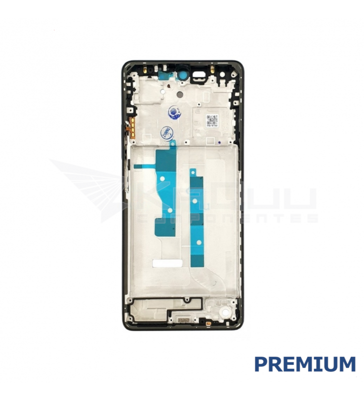 Chasis Marco Intermedio Lcd para Xiaomi Redmi Note 13 5G 2312DRAABG Negro Premium