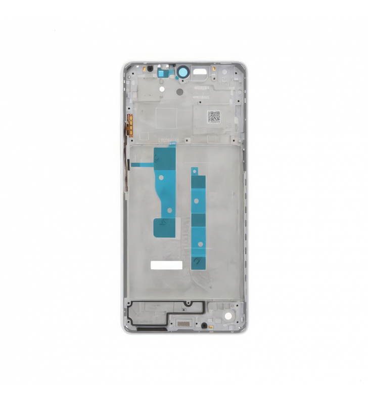 Chasis Marco Intermedio Lcd para Xiaomi Redmi Note 13 5G 2312DRAABG Blanco Premium