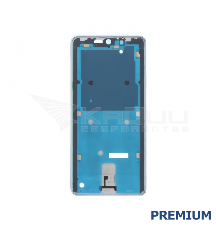 Chasis Marco Intermedio Lcd para Xiaomi Redmi Note 13 5G 2312DRAABG Azul Premium