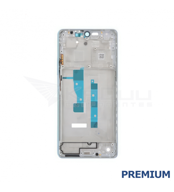 Chasis Marco Intermedio Lcd para Xiaomi Redmi Note 13 5G 2312DRAABG Azul Premium