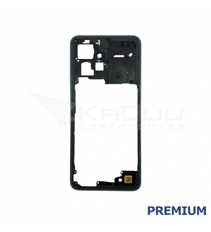Chasis Marco Intermedio para Xiaomi Redmi Note 12 4G 22111317I Azul Premium