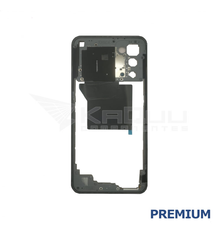 Chasis Marco Intermedio para Realme GT Master RMX3360 Negro Premium