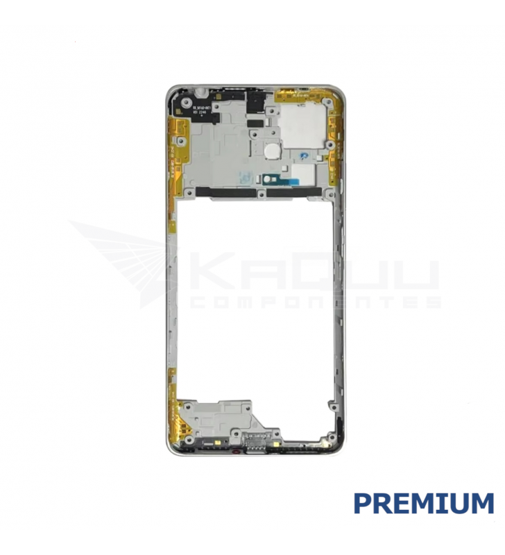 Chasis Marco Intermedio para Xiaomi Redmi Note 12 Pro+ 5G Plata 22101316UCP Premium