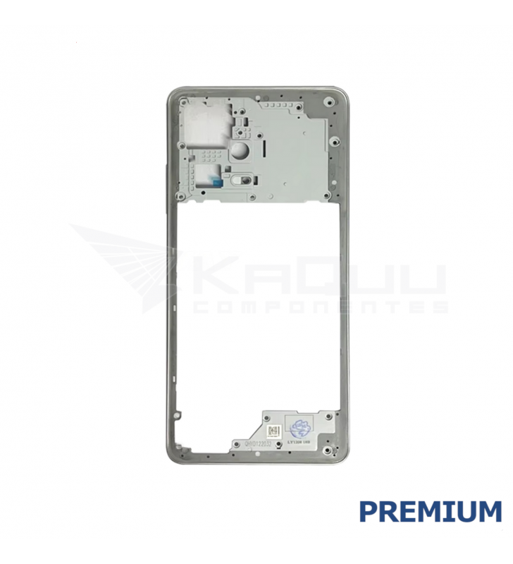 Chasis Marco Intermedio para Xiaomi Redmi Note 12 Pro+ 5G Plata 22101316UCP Premium