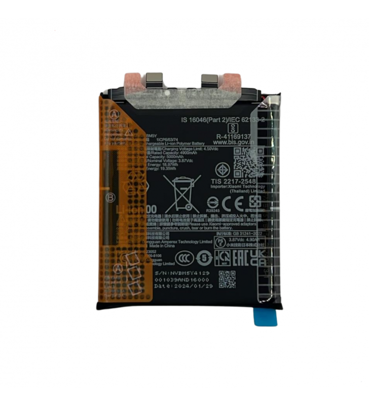 Bateria BM5Y Xiaomi 14 Ultra 24031PN0DC 1330102000123B Service Pack
