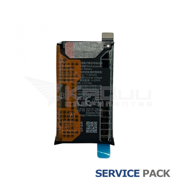 Bateria BM2F Xiaomi Mi Mix Flip 2405CPX3DC 1330101000173B Service Pack