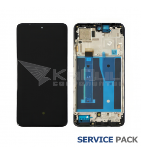 Pantalla Lcd Motorola G84 XT2347 Marco Negro 5D68C23231 Service Pack
