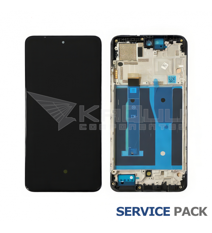 Pantalla Lcd Motorola G84 XT2347 Marco Negro 5D68C23231 Service Pack